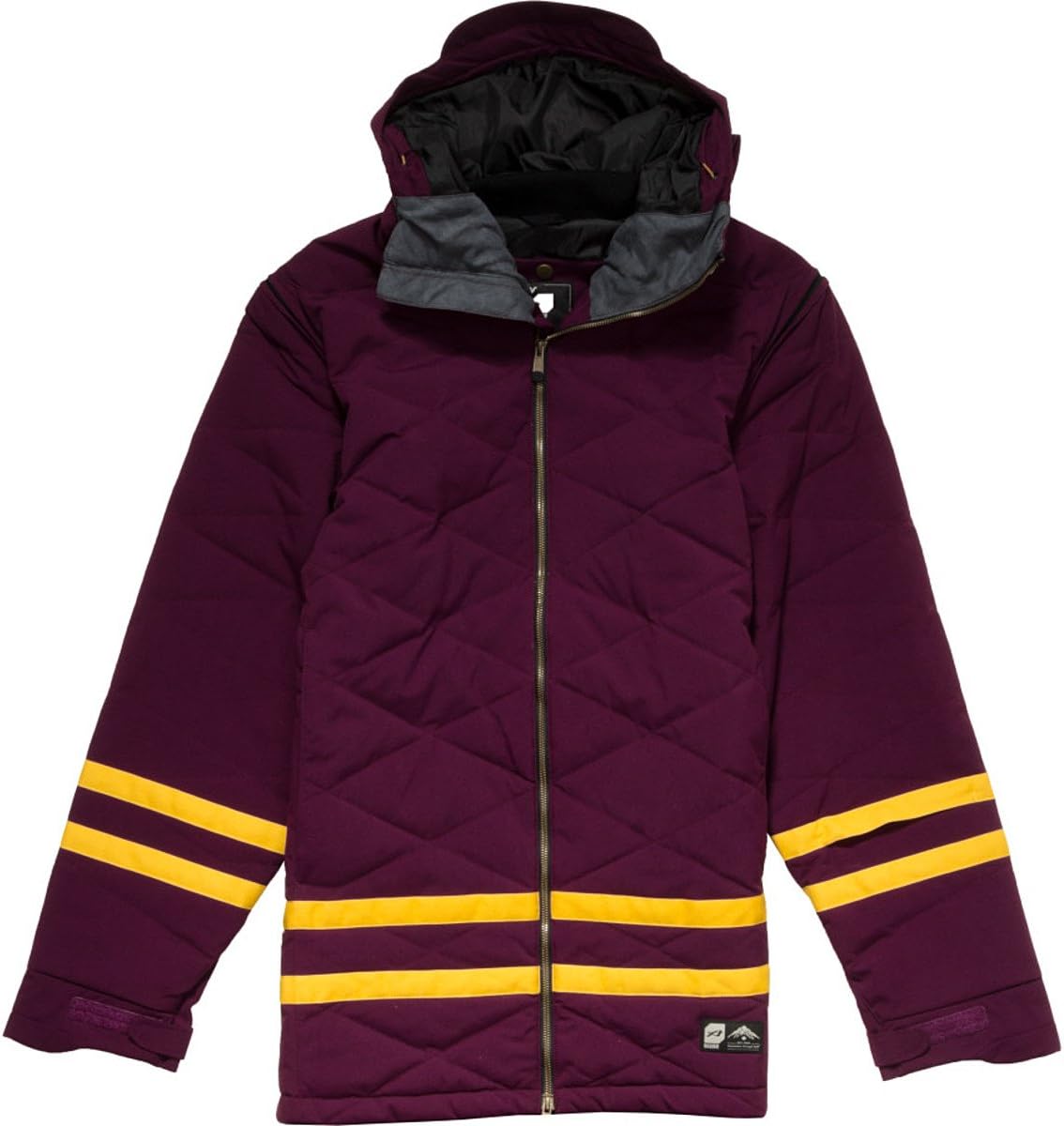 Orage B-Dog Down Jacket - Men's Plum, XL