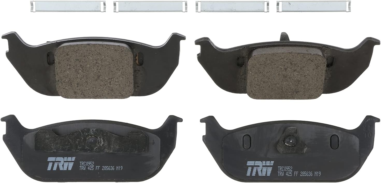 TRW Pro TRC0952 Disc Brake Pad Set For Lincoln Aviator 2003-2005, Rear