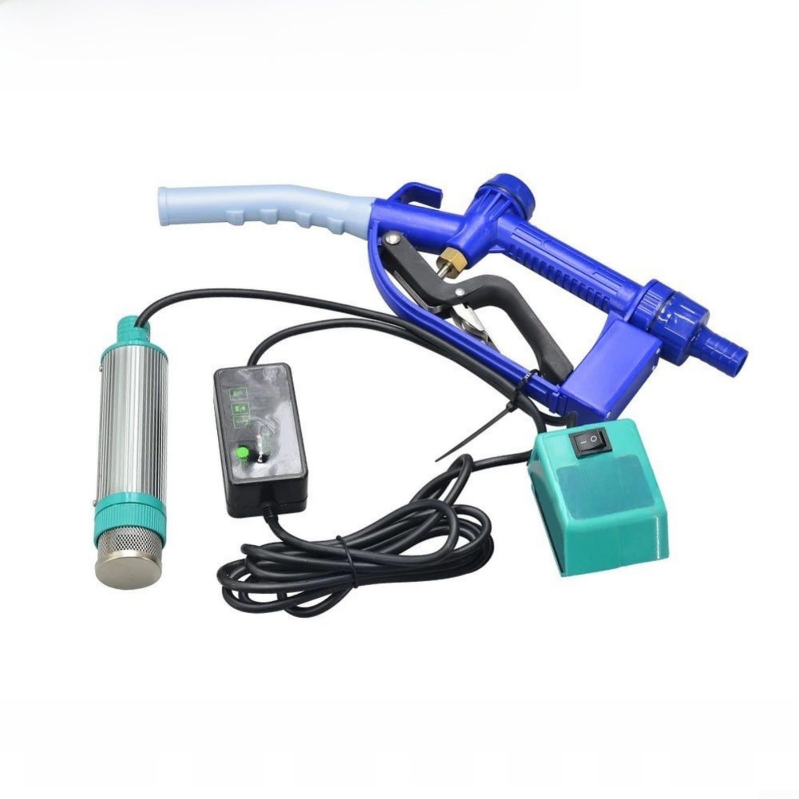 Batería de litio compacta de 21 V, bomba de transferencia de aceite y agua, inalámbrica, para obras, vehículos cisterna, agrícolas (38 mm)