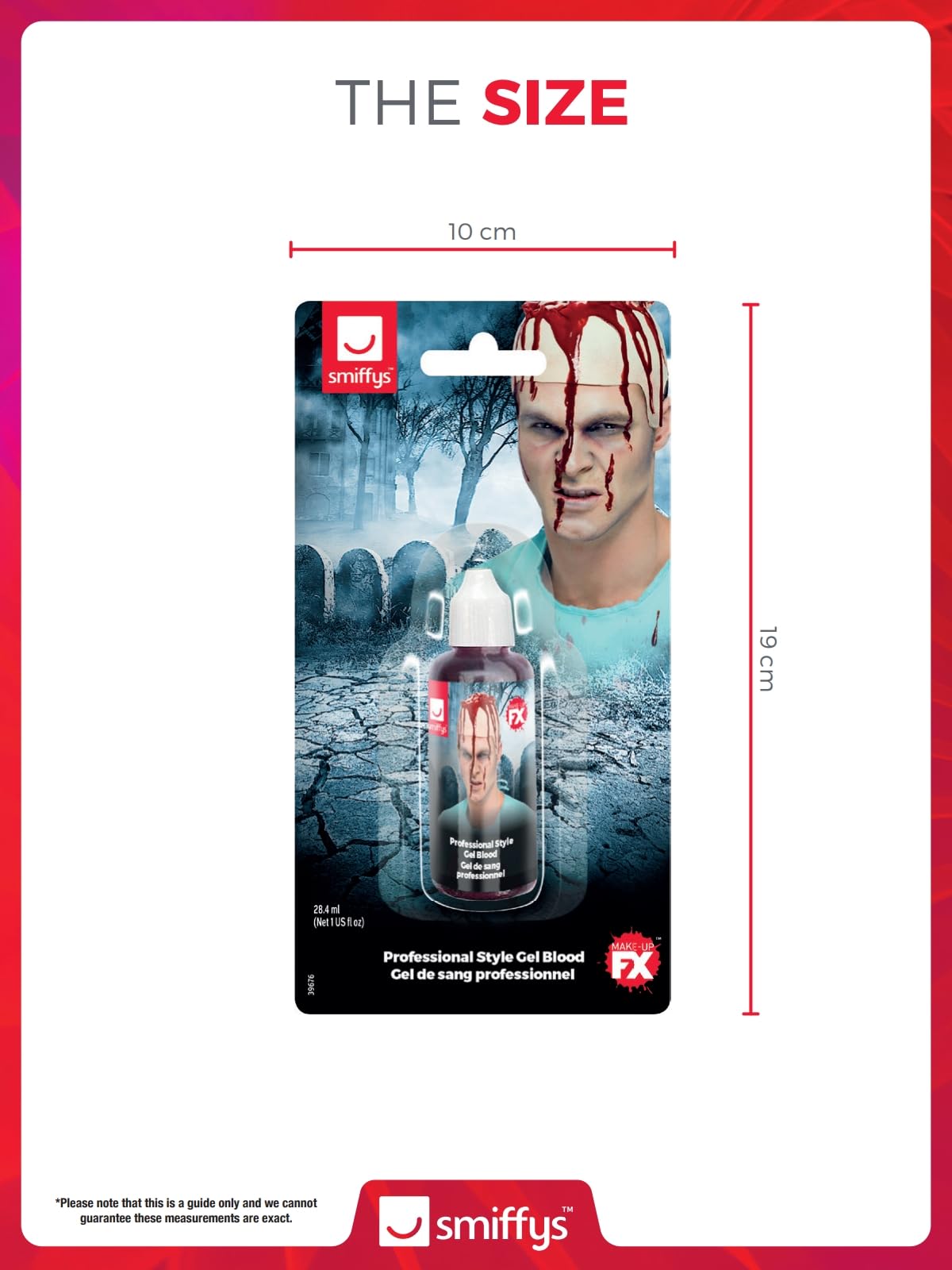 Smiffys Kunstblut & Latex, 2 X 29,57 Ml – Für Halloween, Karneval & Gruselpartys – Realistisch Aussehend