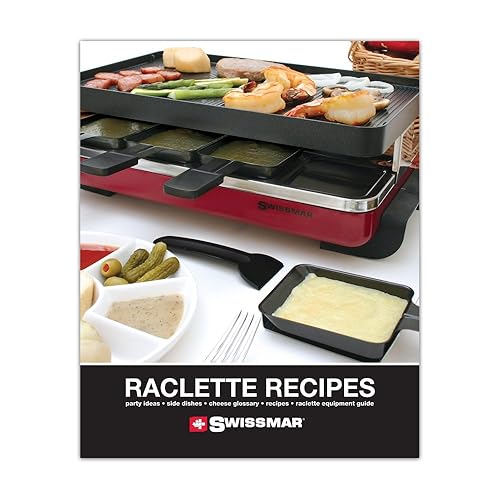 Swissmar Raclette Recipe BookSwissmars new raclette recipe book44 pages, incl. cover, of delicious and easy to prepare recipesContemporary and ...