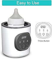Vista 4 de Vaundra Calentador rápido de biberones para leche materna y fórmula 120V