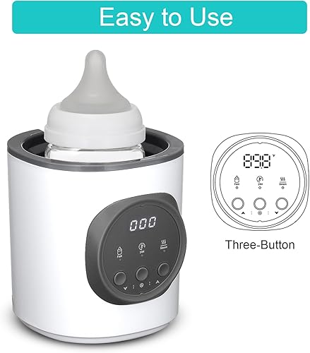 Miniatura 4 de Vaundra Calentador rápido de biberones para leche materna y fórmula 120V