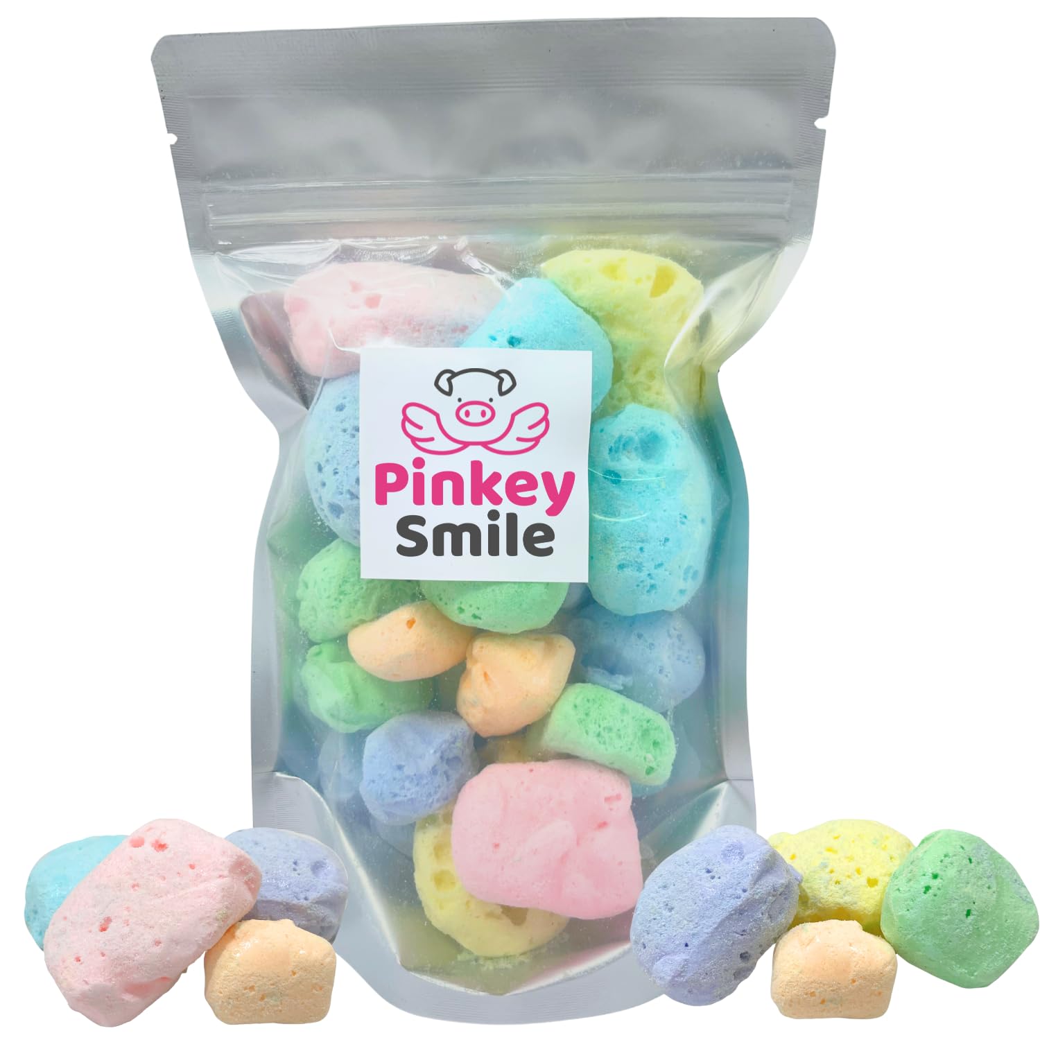 Sour Fruits Mix Flavored Freeze-Dried Taffy 2 oz – Crunchy & Airy Snack – Bite-Size Pieces – Ships in Box – Bold Taste & Light Texture