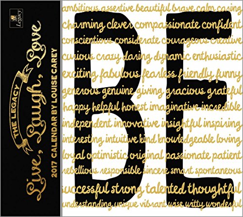 Legacy Publishing Group 2017 Wall Calendar, Live, Laugh, Love