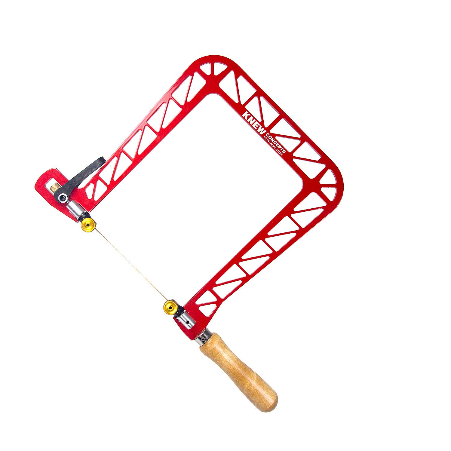 Knew Concepts 8" Mk.IV Heavy Duty Hand Saw with Lever Tension and Swivel Blade Clamps