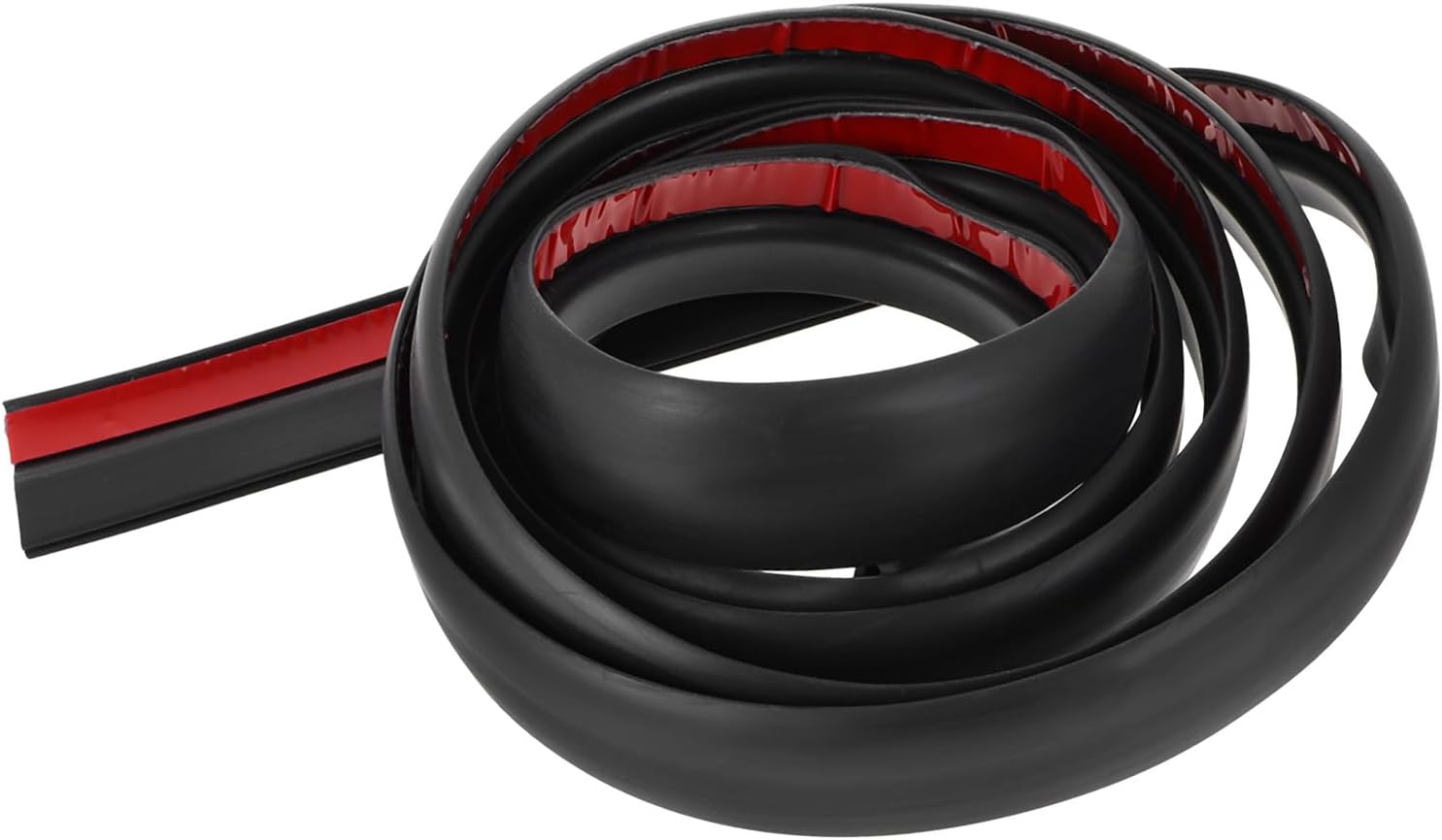 Universal Car Weather Stripping Seal Strip 1.7m, Automotive Soundproof Door and Windshield Rubber Seal, Under Door and Window Trim for Noise Reduction and Waterproofing