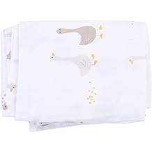 Marhynchus Baby Swaddle Blanket Soft Breathable Bamboo Cotton Newborn Takes Blanket With Momentary Buttons For Babies shower products 120 X 85cm
