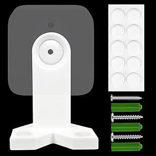 Halterung für Philips Hue Bewegungsmelder - Halterung Geeignet für Philips Hue Bewegungsmelder Innen, Motion Sensor Halter mit Schrauben und Klebepunkten, Flexible Montage für Wand, Decke oder Tisch