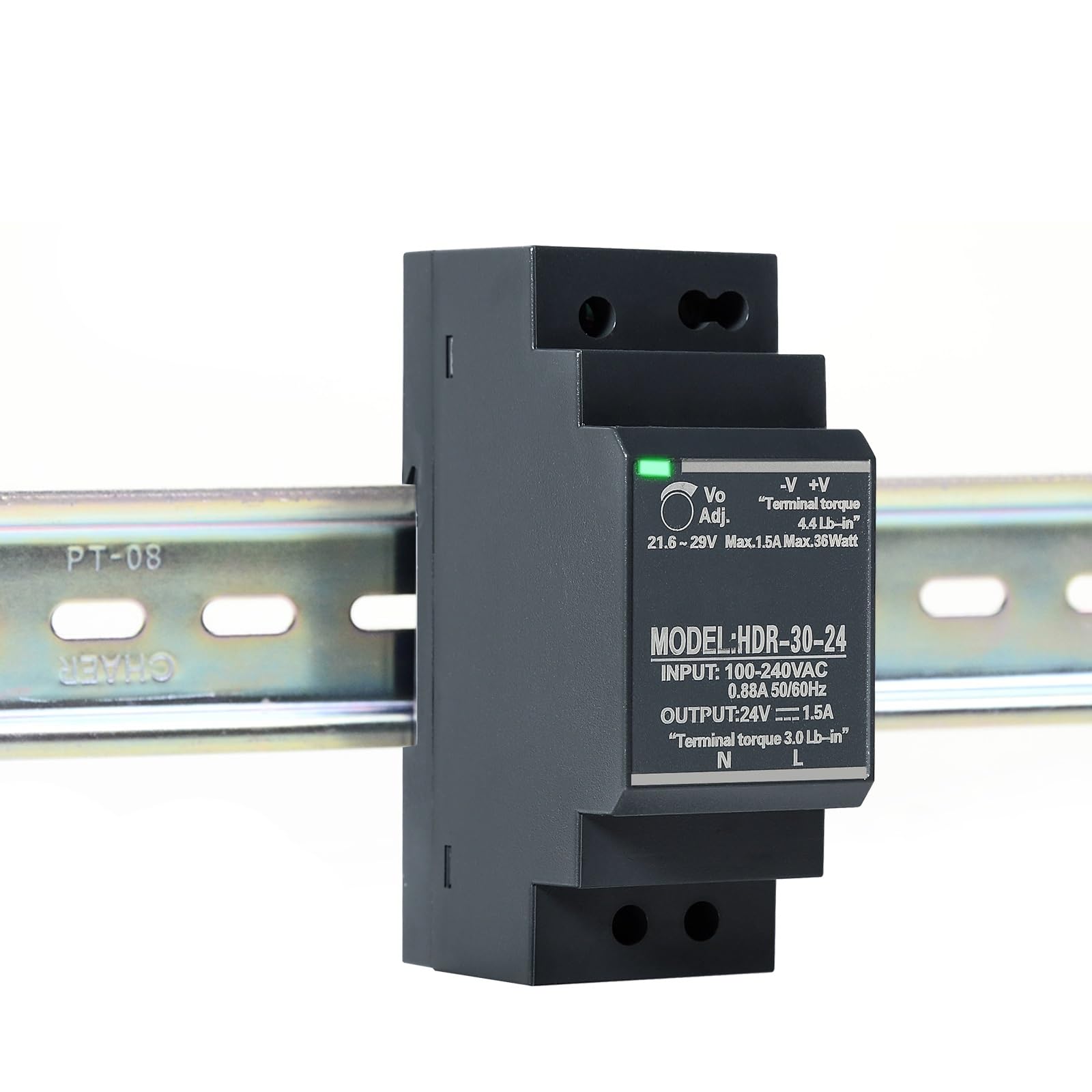MEAN WELL HDR-15-24 DIN-rail netvoeding 24 V/DC 0.63 A 15.2 W