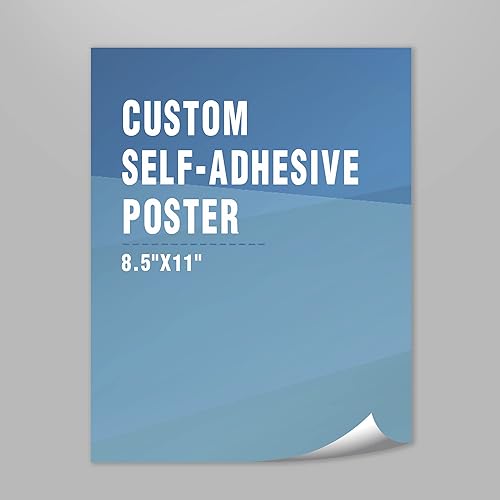 wall26 Impresiones de póster personalizadas carga tu imagenfoto, foto personalizada en impresión de póster autoadhesiva, duradera e impermeable,