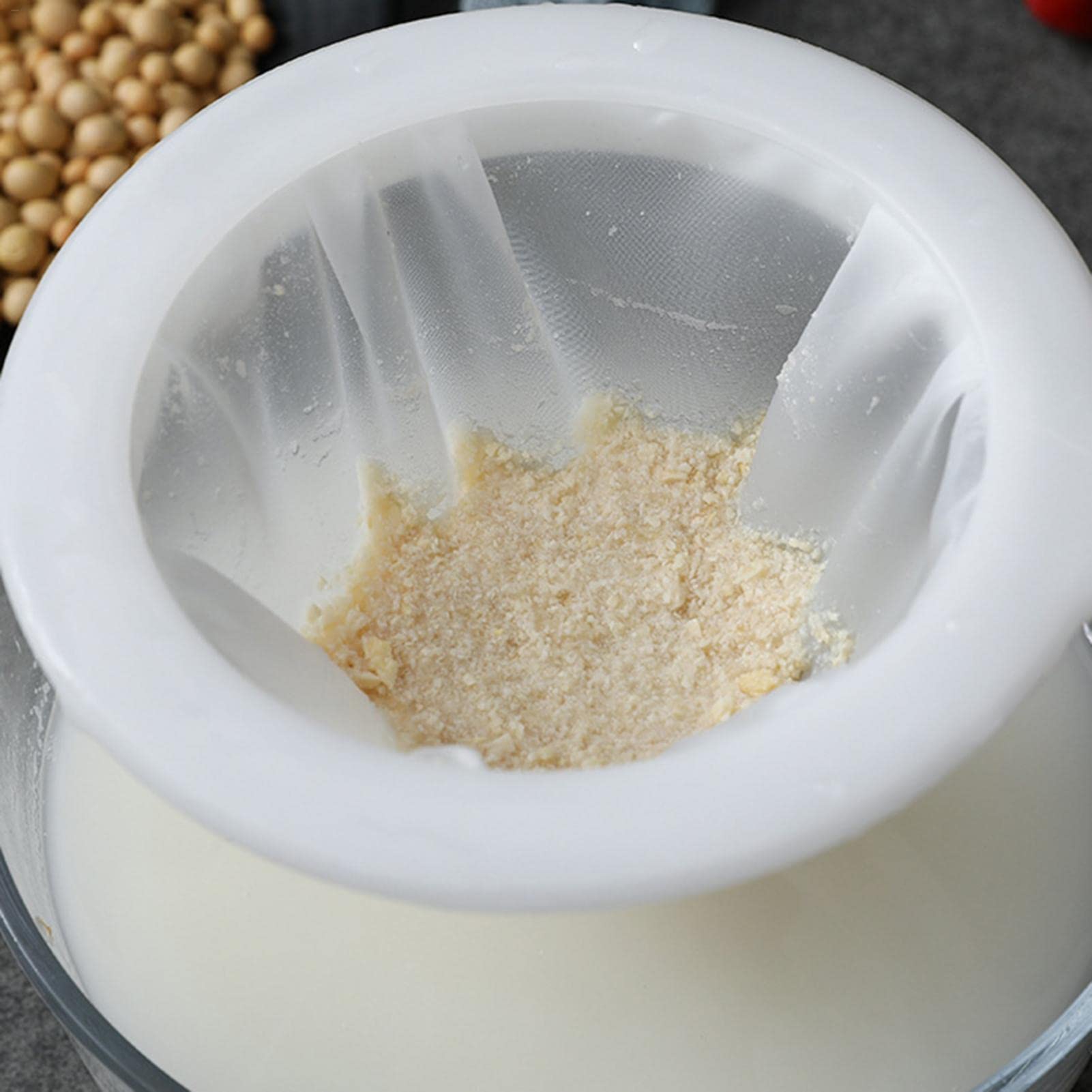Amazon.co.jp: こし 器 ろ過 分離網 豆乳用キッチン超微細メッシュ