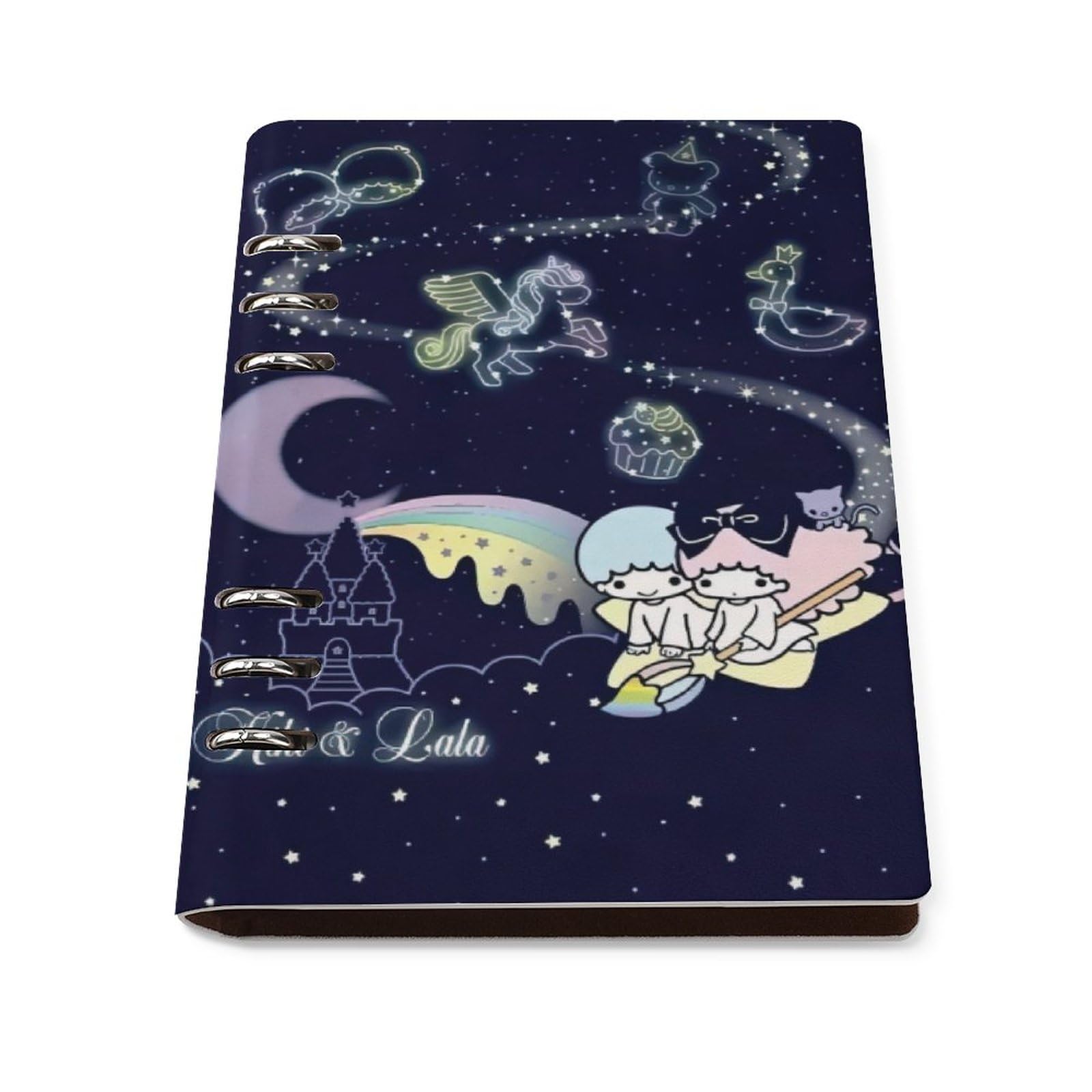 キキララ　ノート Amazon | キキララ ルーズリーフ 手帳 システム手帳 6穴 リング ノート