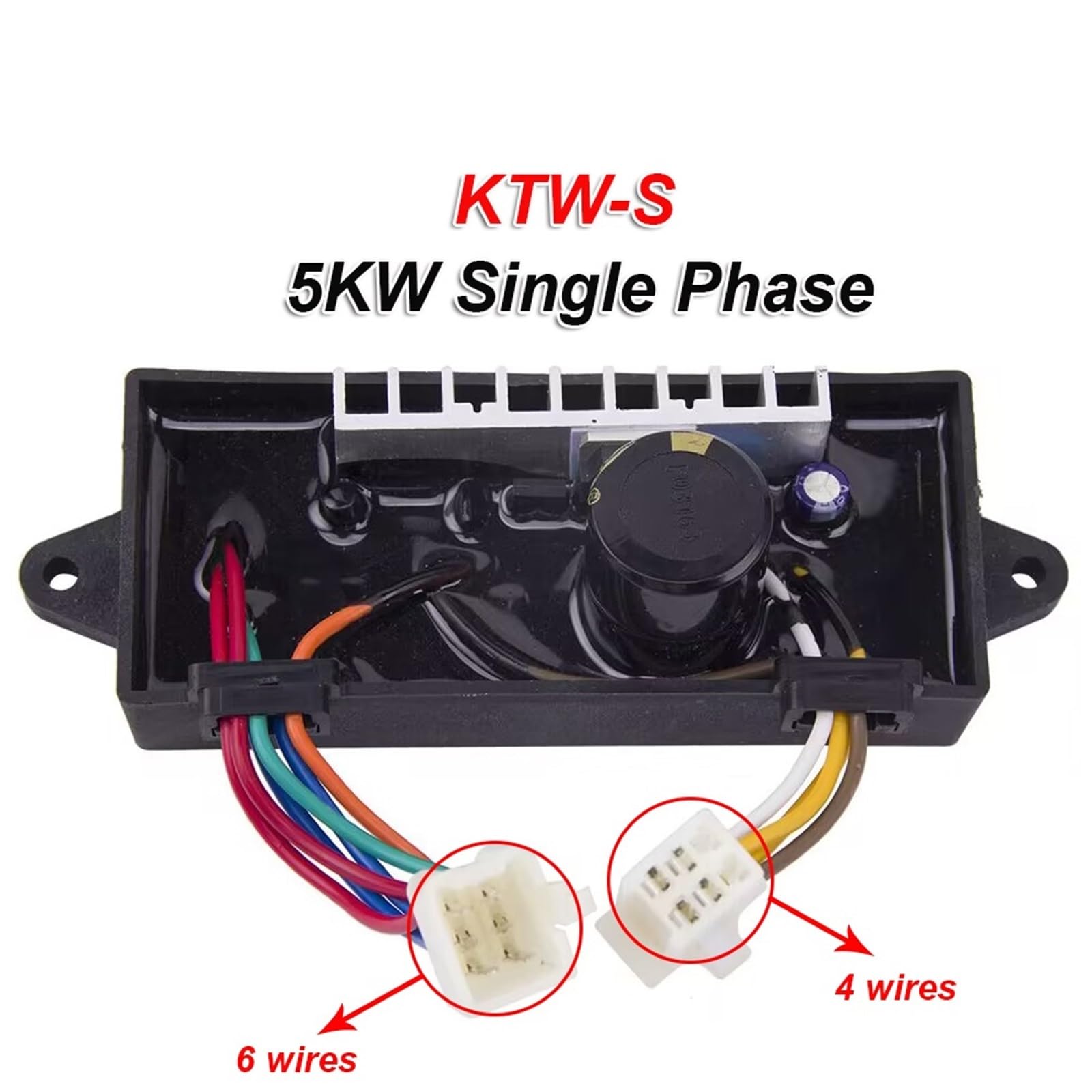 KTW-K KTW-S 5KW AVR Generador de Soldador Estabilizador y regulador Voltaje automático Soldadura Placa Control monofásica