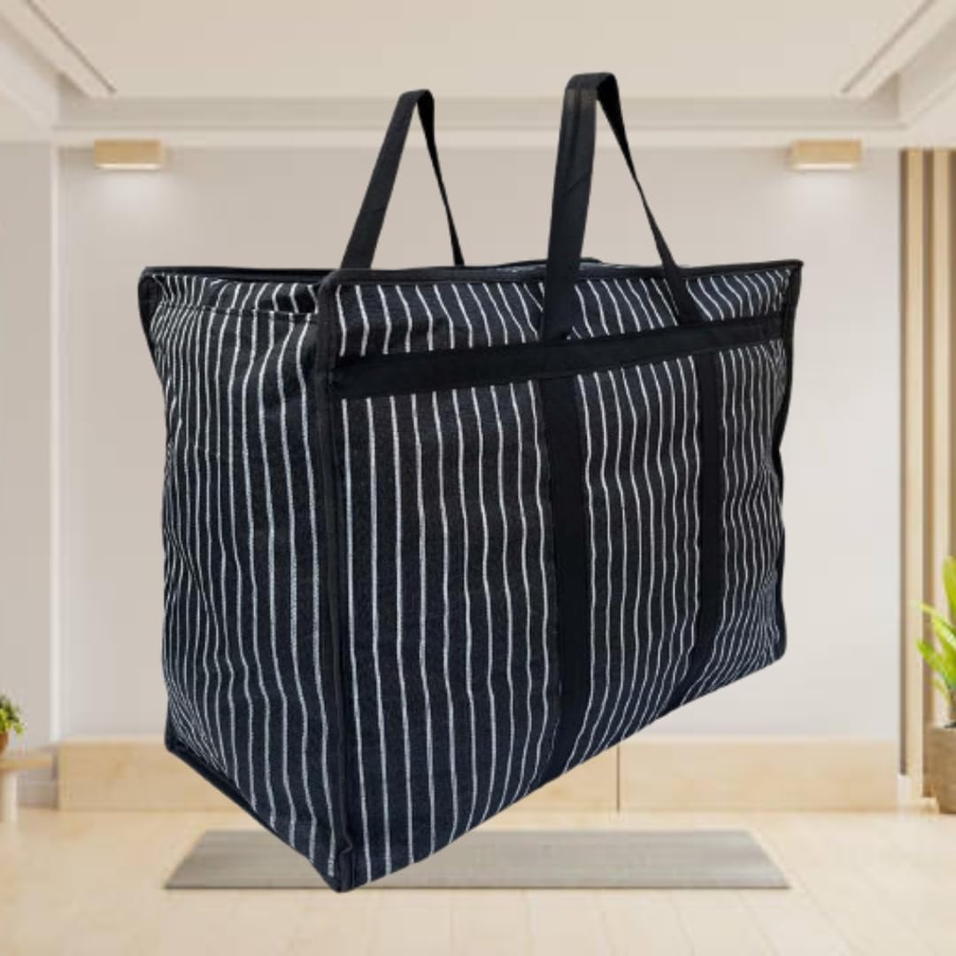 Extra Large Capacity Travel Bag/Storage Bag/Move-in Bags/Duffel Bag - Strong, Durable, Foldable and Water Resistant-image-37