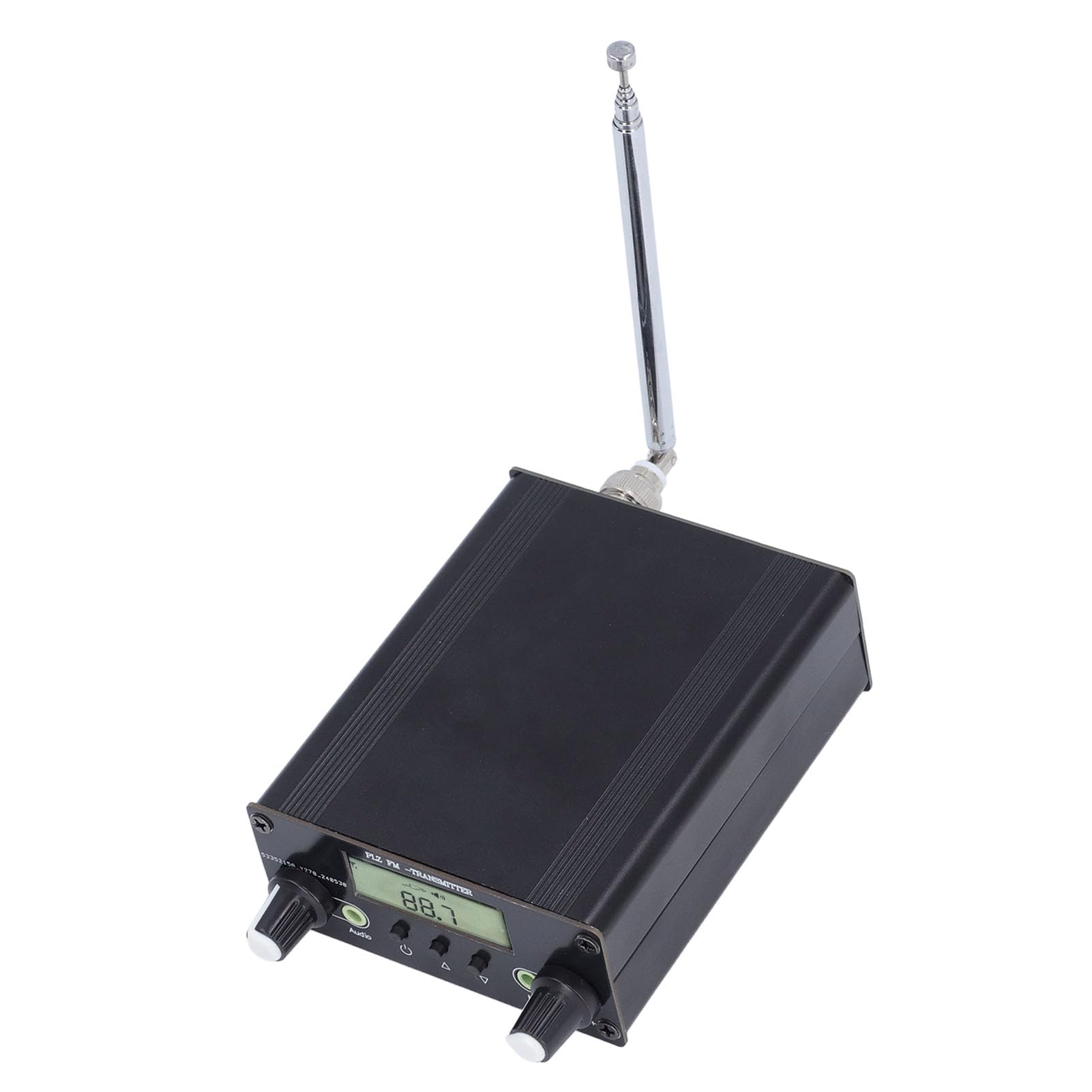 VGEBY Transmisor FM Estéreo, 0.5W 76-108MHz PLL de Largo Alcance para Cines Al Aire Libre Iglesias Hoteles