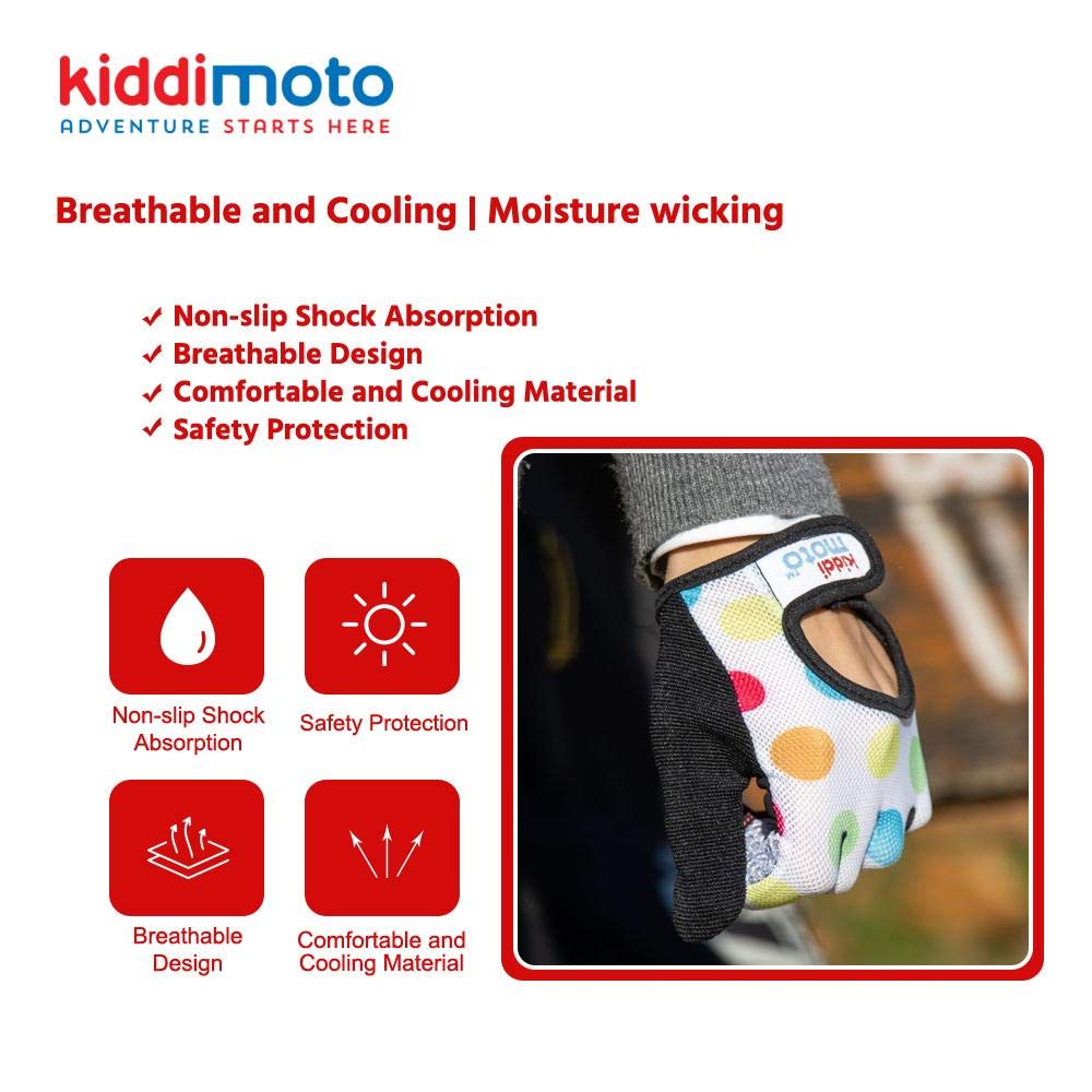 Gants de cyclisme pour enfants, doigt, sport, vélo, planche à roulettes Gants de cyclisme pour enfants, doigt, sport, vélo, planche à roulettes