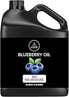 Naturevibe Botanicals Blueberry Oil 32 Ounces | 100% Pure and Natural | Great for Skin Care and Hair Care