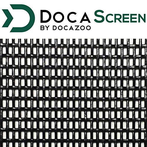 Doca Pet Window Screen Replacement - 60” X 96” Heavy-Duty Roll - Screens For Window, Door, Patio & Porch, & Other Enclosures - Easy To Install Pet-Proof Protector Mesh For Cats, Dogs, & More #TOP3