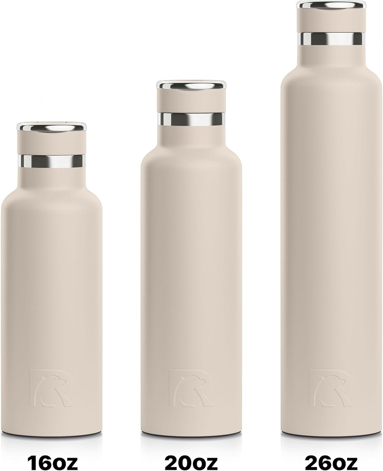 RTIC 26oz Journey Water Bottle Ceramic Lined Metal Stainless Steel Vacuum Insulated, BPA Free, Reusable, for Water, Hot and Cold Drinks, Travel, Sports, Camping, Beach - Image 8