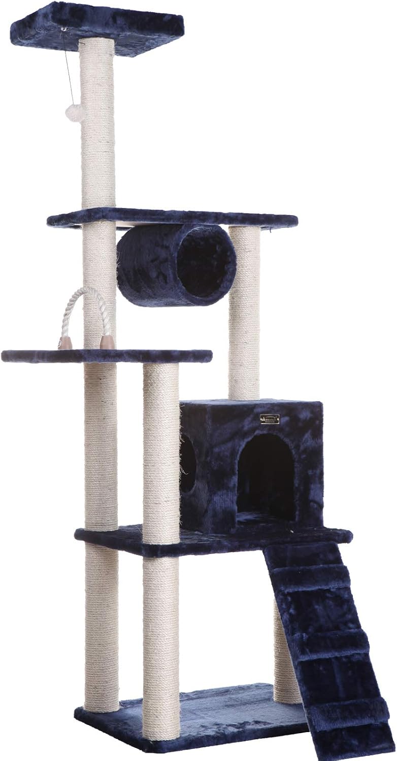 Armarkat Cat Tree Model A7101, Navy Blue