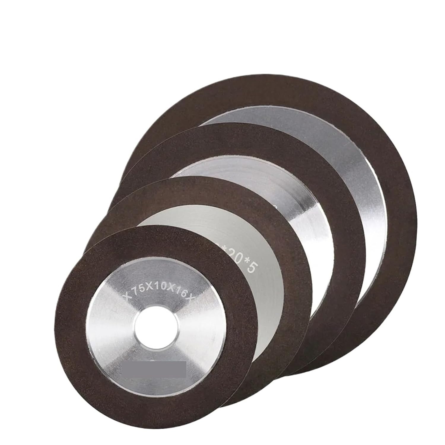 Diamond Grinding Disc, Sharpening Wheel for Tungsten Steel Milling Tool Carbide Metal 75mm~150mm 1PCS(320,Black 150x32x8x10mm)