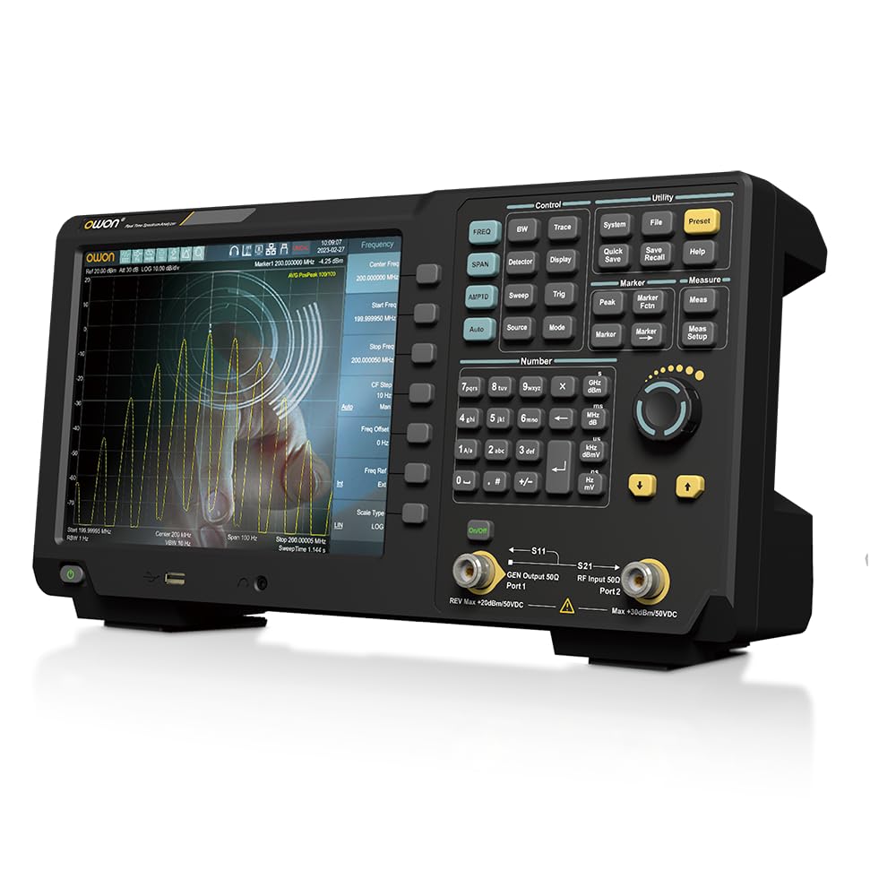OWON XSA3000-R Series Real-Time Spectrum Analyzer – 9 kHz to 8 GHz | VNA + Real-Time Spectrum + Tracking Generator (XSA3036-R: 9 kHz – 3.6 GHz)