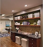 Vista 5 de HALO Serie E26 Lámpara de techo empotrada de 15 cm con moldura blanca y globo ajustable