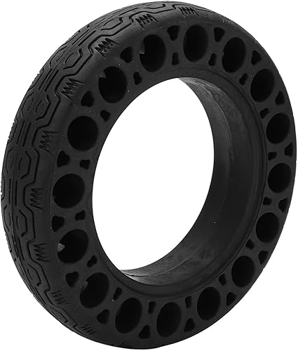 Miniatura 4 de Yosoo Health Gear Neumáticos eléctricos de scooter de neumáticos sólidos, 6.5 pulgadas de diámetro interior de goma gruesa, neumático de panal a