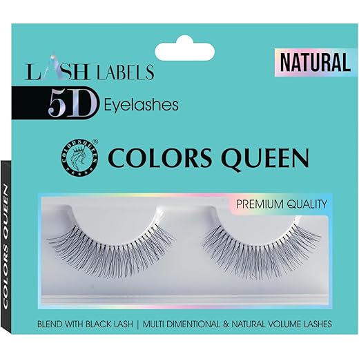 Colors Queen 5D Eyelashes Natural