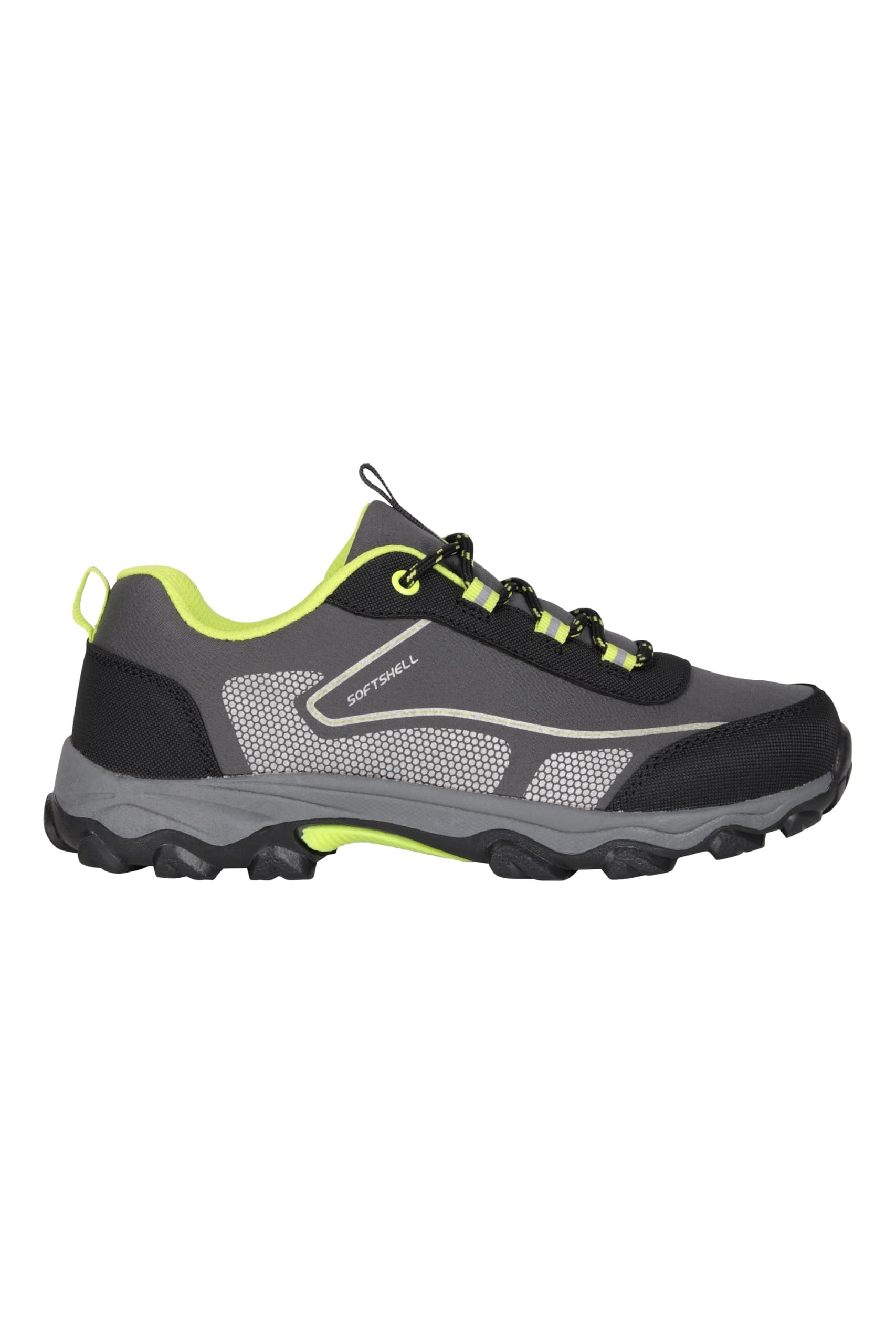 Mountain Warehouse Chaussures Softshell pour Enfants - Durables, Dessus Respirant, Doublure en Maille, Semelle Haute Traction - Printemps été, Marche
