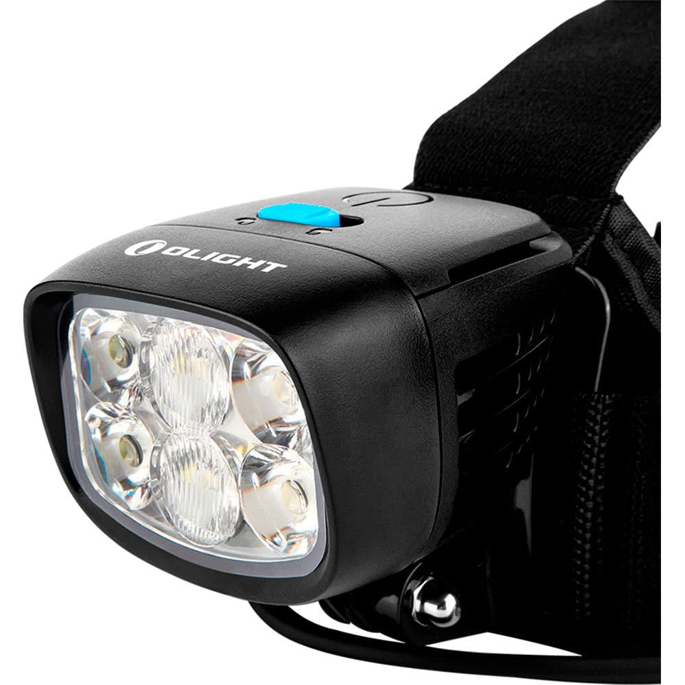 Frontale LED H6 Pro Ricaricabile 650 Lumen Con Sensore Di Movimento, Nera/gialla