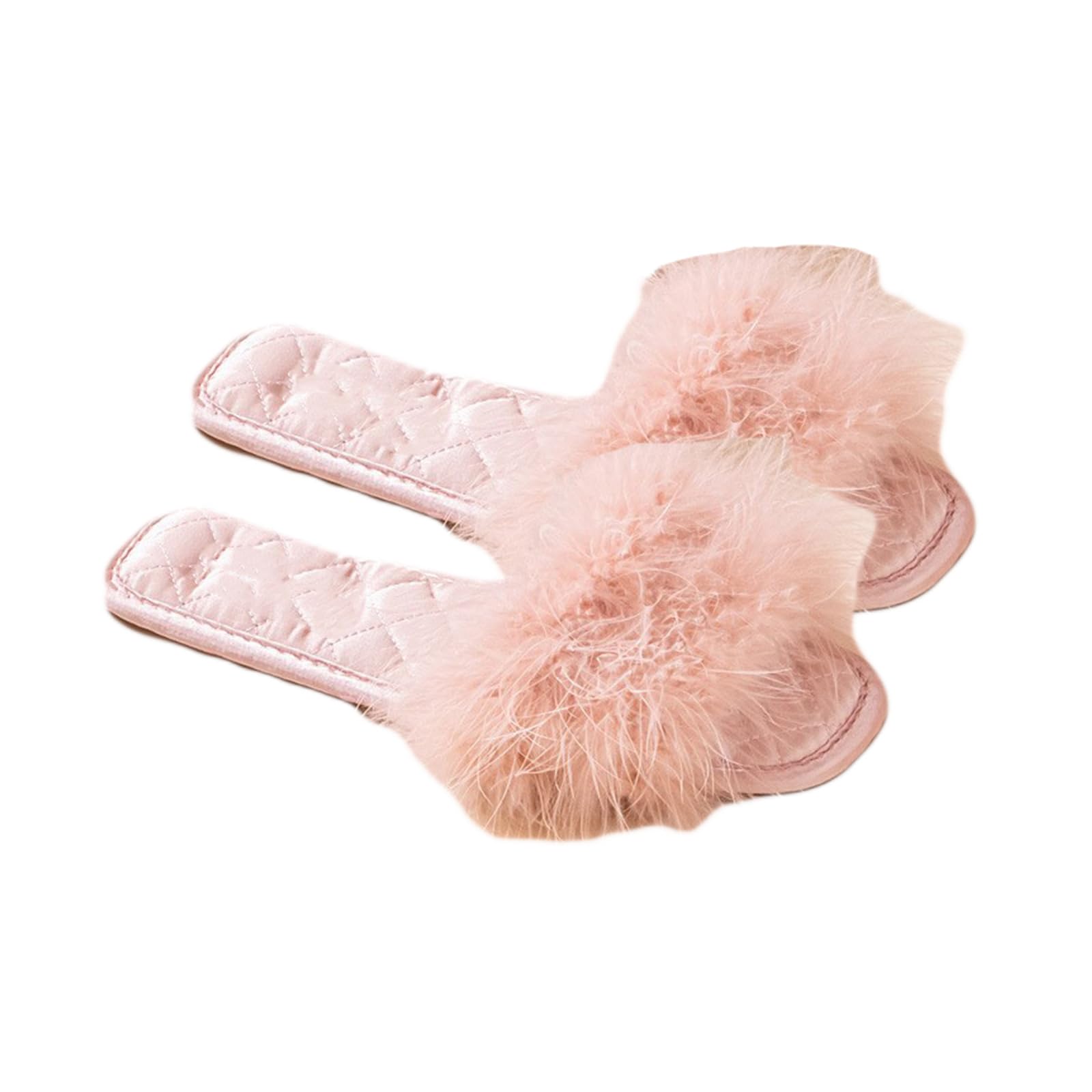 Chaussons douillets en satin matelassé pour vos moments de détente