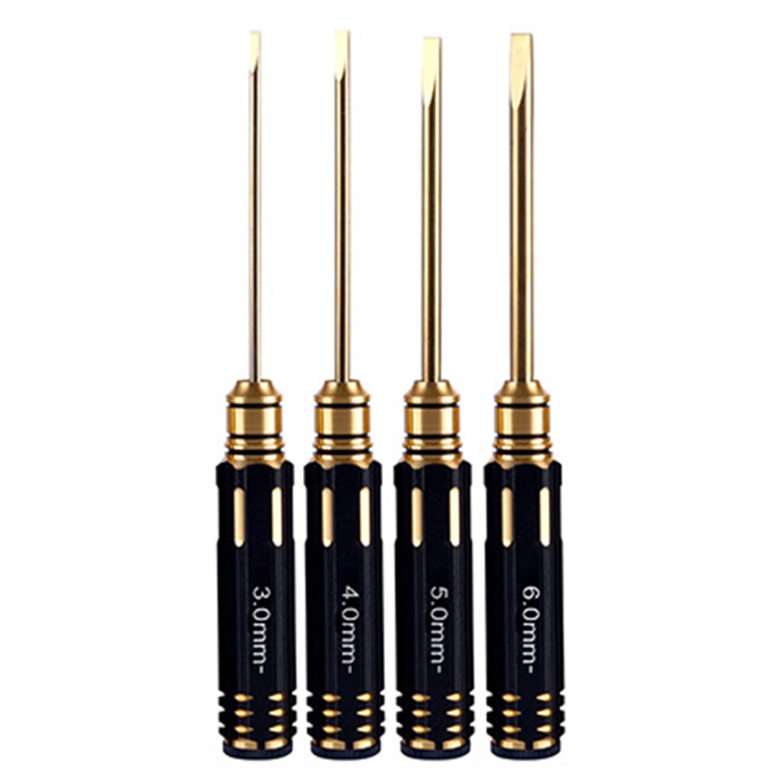 Pffiocix Oh! 4 Pcs Hex Driver Set Metal Hex Driver Wrench Tool Kit Car Helicopter Fpv Driver Set Electronic Assembly Kit