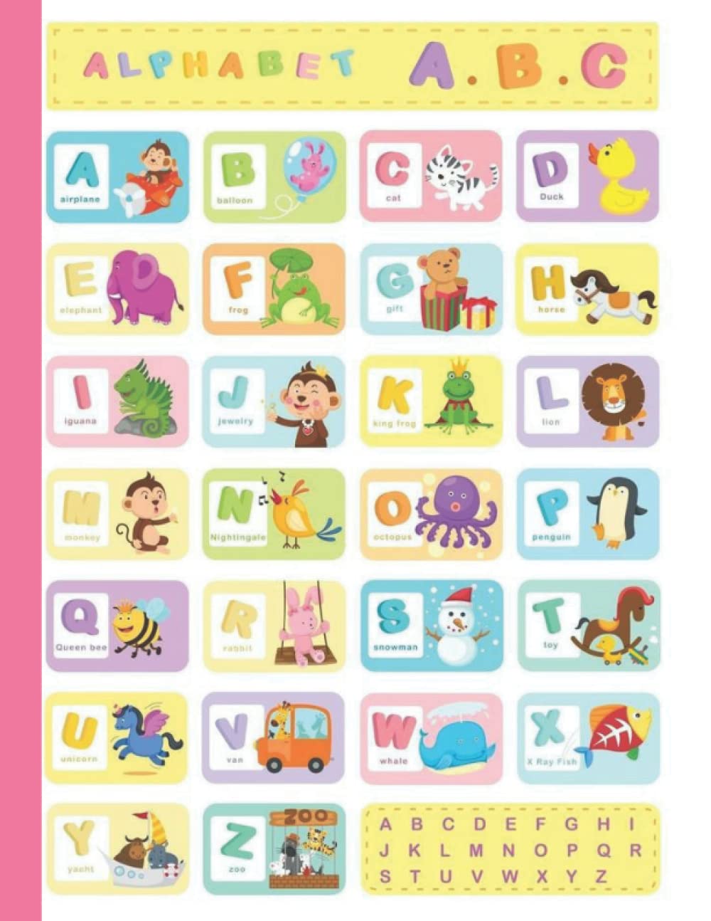 alphabit a.b.c and coloring book: The Little ABC Coloring Book ,My First Toddler Coloring Book