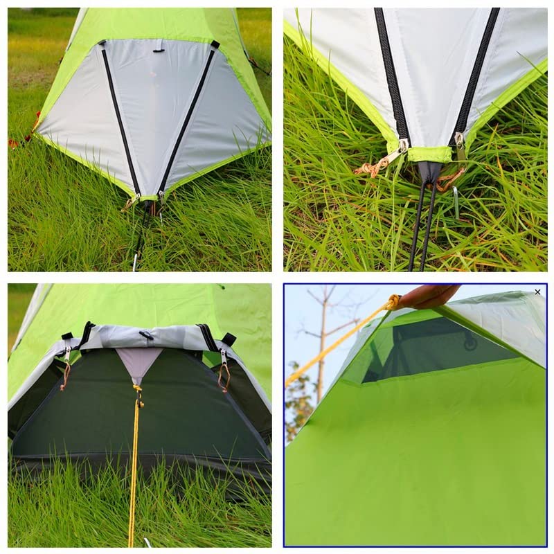 Carpa ligera para camping y senderismo para 1 persona miniatura 4