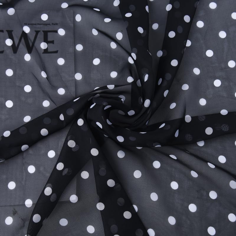 1950s Chiffon Scarf Chiffon Scarf4