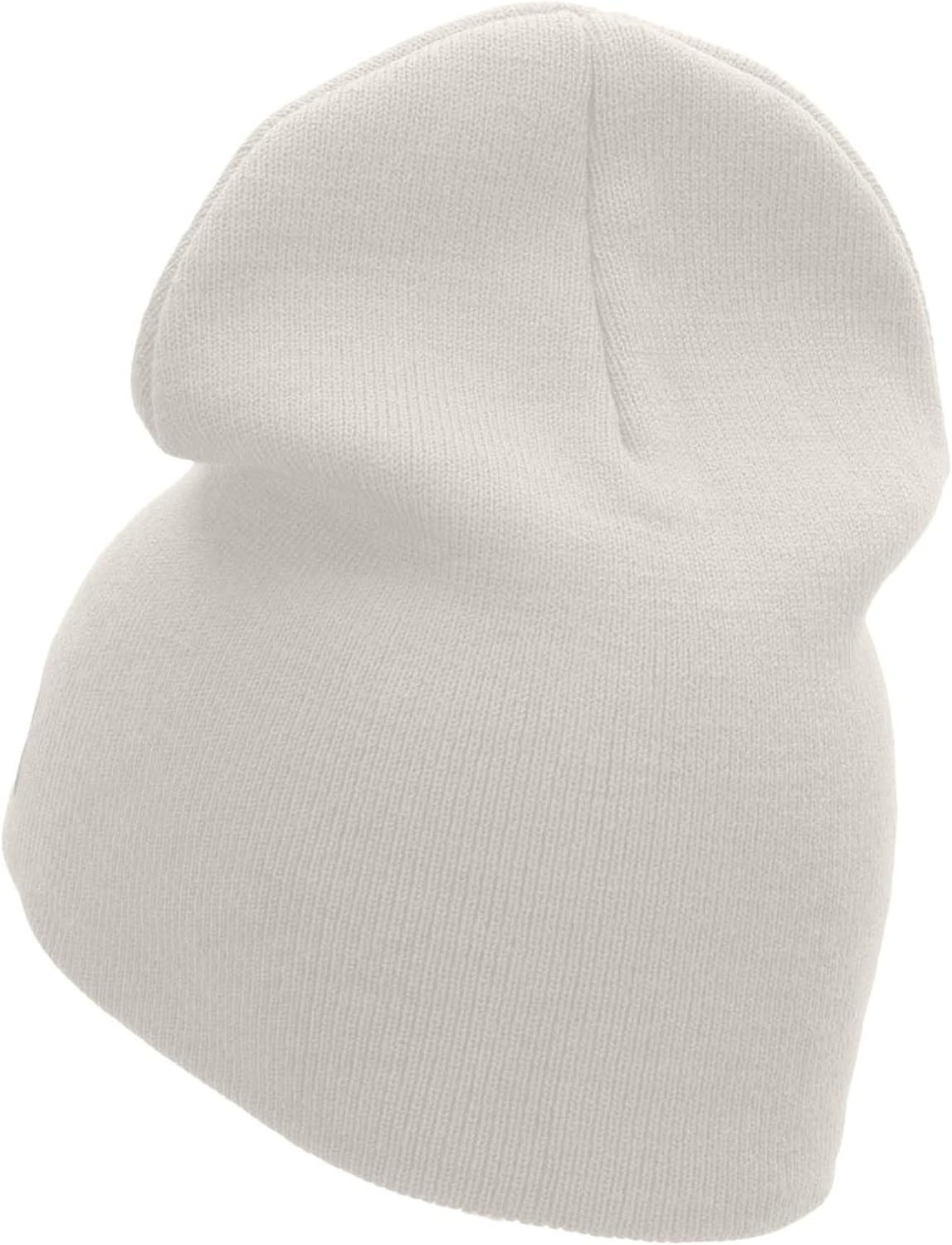 US Navy Retired Military Embroidered Short Beanie Made in USA