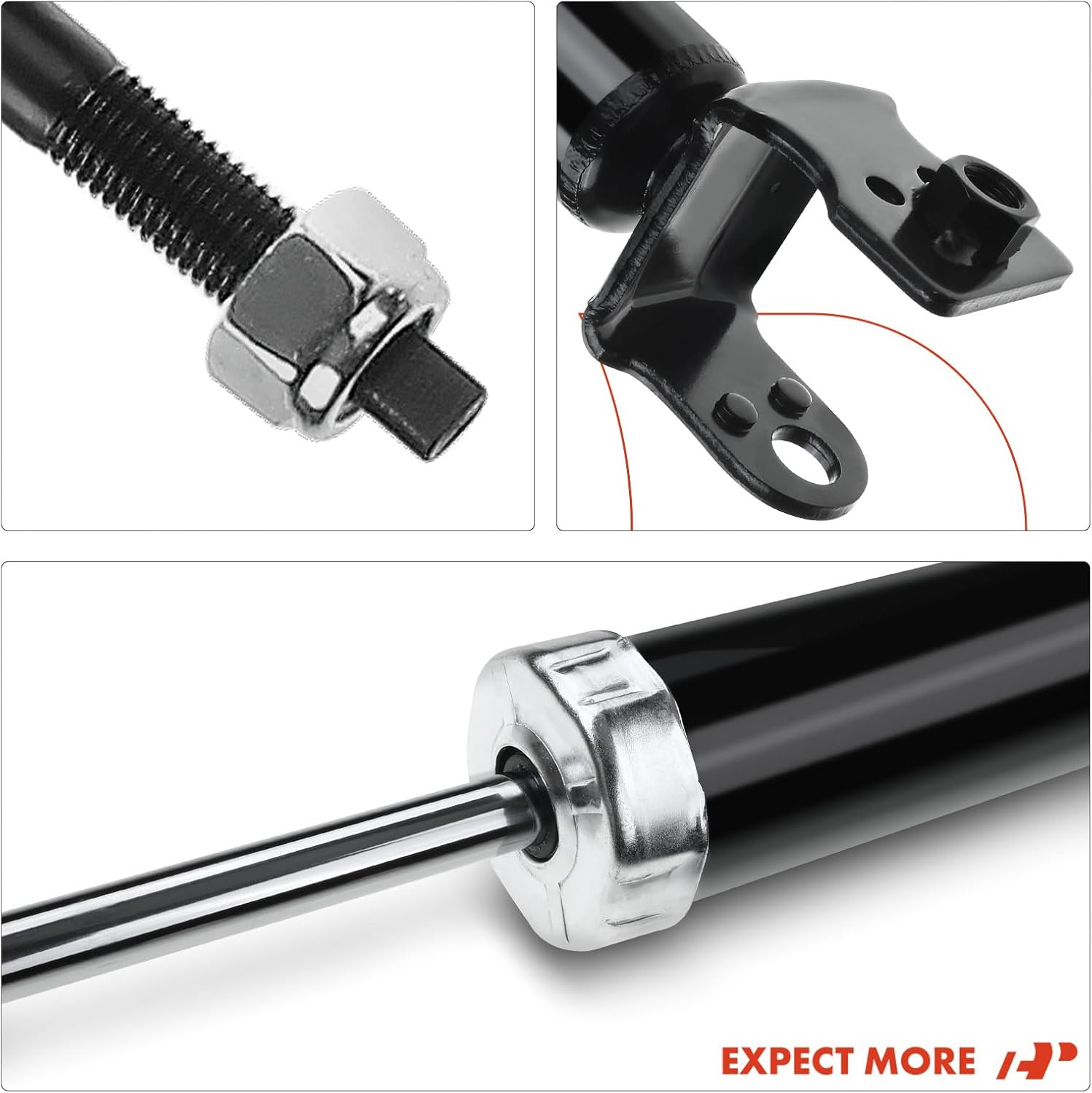 A-Premium Rear Pair (2) Shock Absorber Strut Assembly Compatible with Infiniti M35 2006 2007 2008 2009 2010, M45 2006-2010, Driver and Passenger