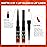 evpct 1Pcs Orange Red Matte Lip Liner & Liquid Lipstick Stain Makeup Set for Women, Orange Red Lip Liner Stain Long Lasting Waterproof Smudge Proof, Cruelty Free Lip Stick Makeup 24 hours originale 54