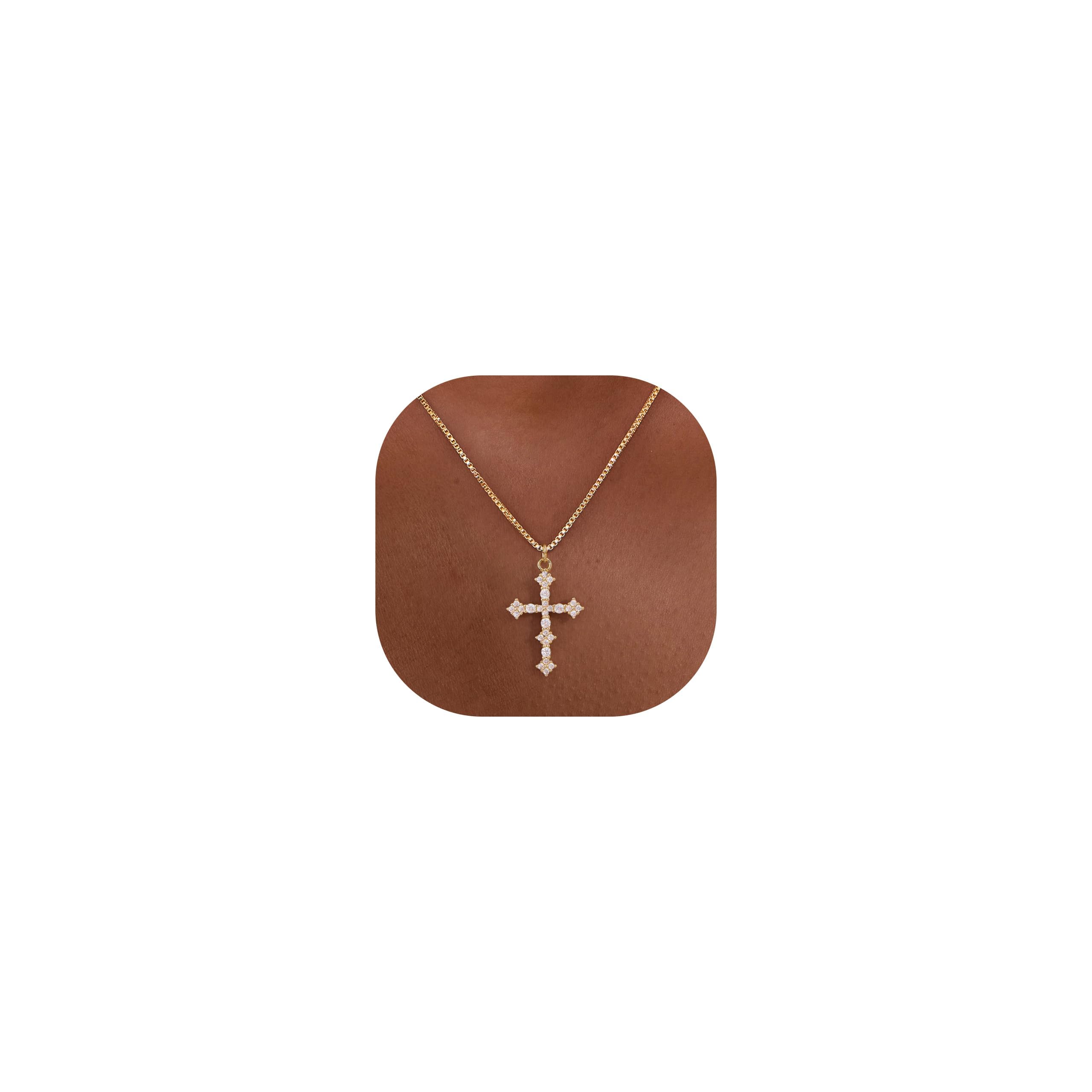 Cross Necklace Y2K, Cross Necklace for Women, Gothic Fashion Accessory for Men and Women, Pendant for Alternative Style Wear, Daily and Special Occasion-image-21