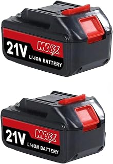 21V 15000mAh Large Capacity Rechargeable Lithium Ion Battery ,Compatible for Makita Cordless Electric Wrench Dirll Screwdriver Power Tool(2pcs)