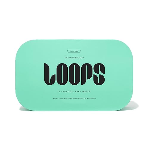 Miniatura 1 de LOOPS Clean SLATE - Mascarilla de hidrogel desintoxicante - Desintoxica, limpia y calma cuando más la necesitas - Purificadora profunda y súper