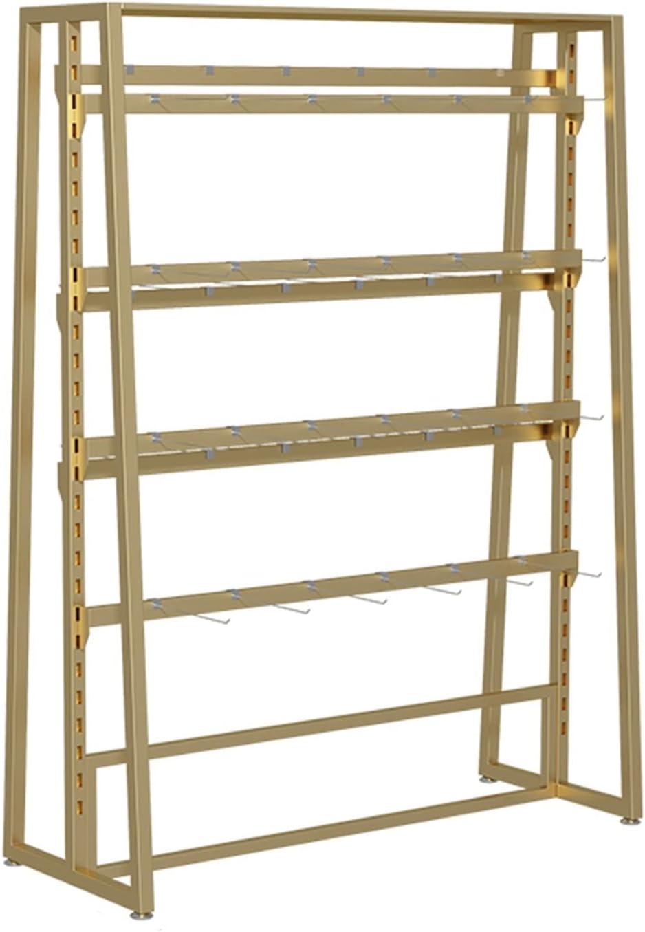 Amazon.com: LXBAMKEA Clothing Store Sock Rack, Floor-Standing Boutique ...
