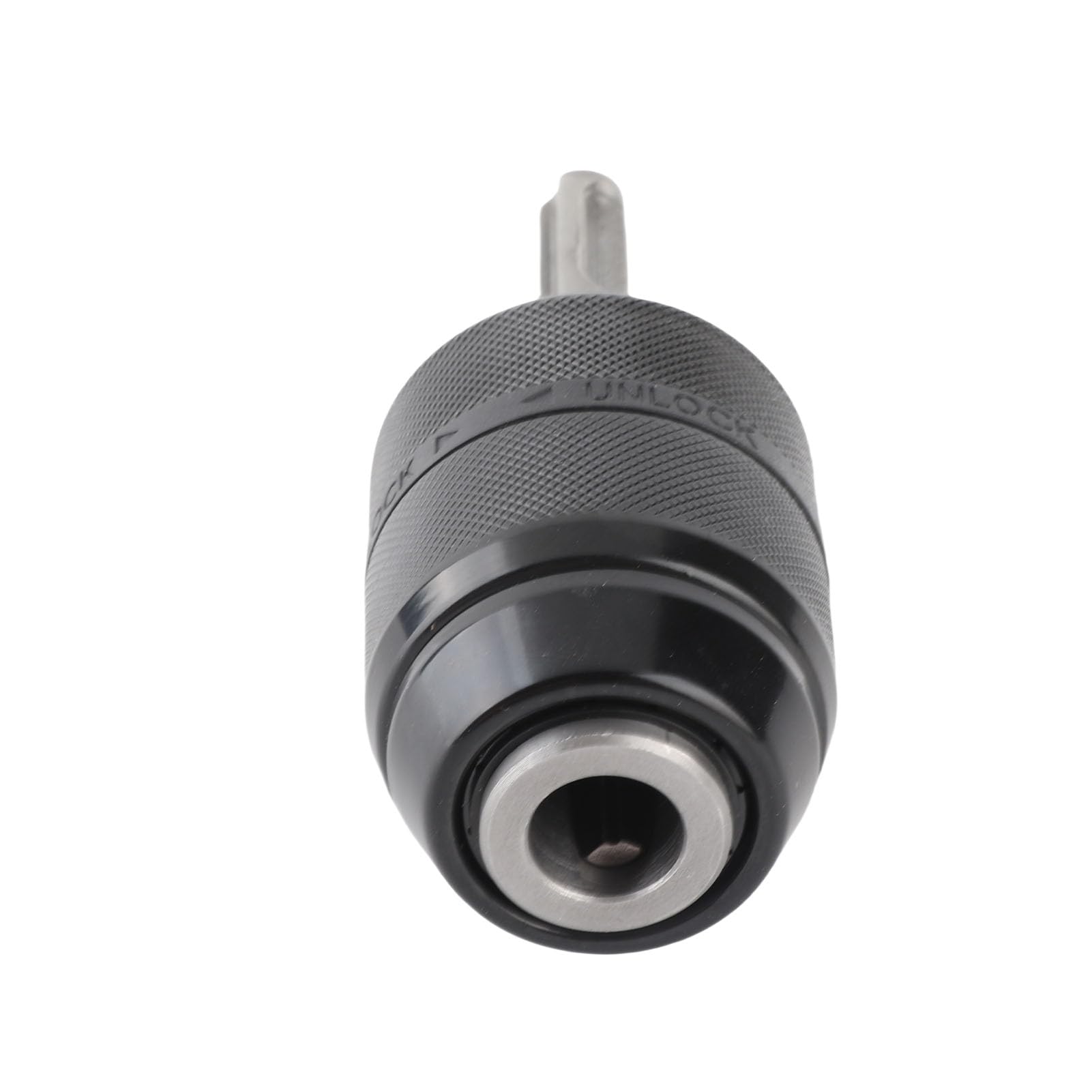 Adaptador de Acero Cromado con Portabrocas SDS sin Llave, Diseño Autoajustable, 2-13mm, Compatible con Taladro Percutor y Torno