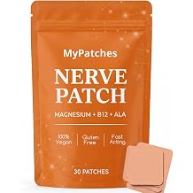 Nerve Patch,Mypatches Nerve Relief Patches,Magnesium Patches,30 Pcs