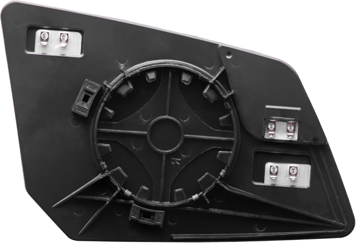 EAP Driver Side Mirror Glass Compatible with GMC Acadia 2007-2016, Chevrolet Traverse 2007-2017, Saturn Outlook 2007-2010, Heated, Spotter, 23144323 25891233