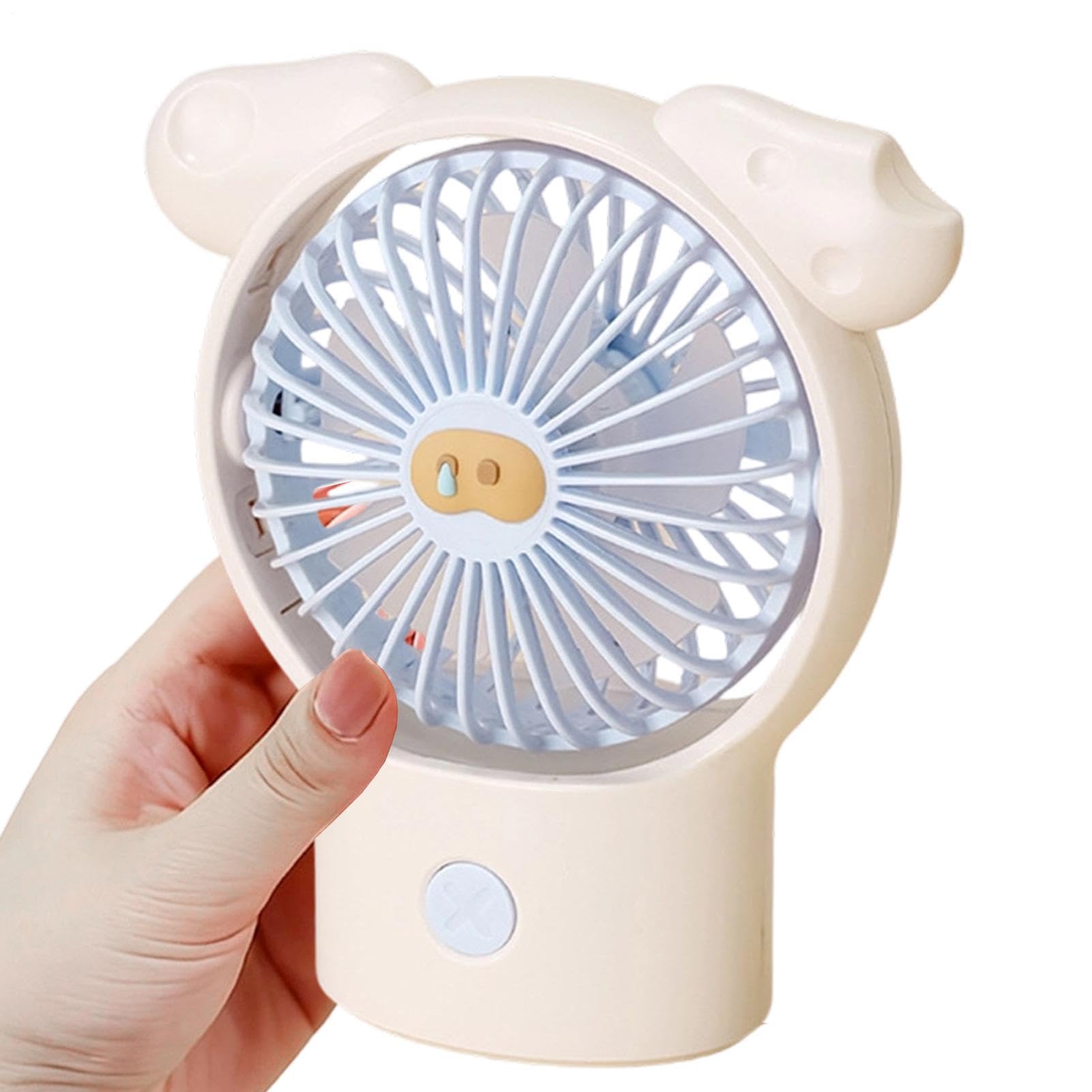 Generico Ventilatore Portatile Portatile Silenzioso, Angolo Regolabile per
