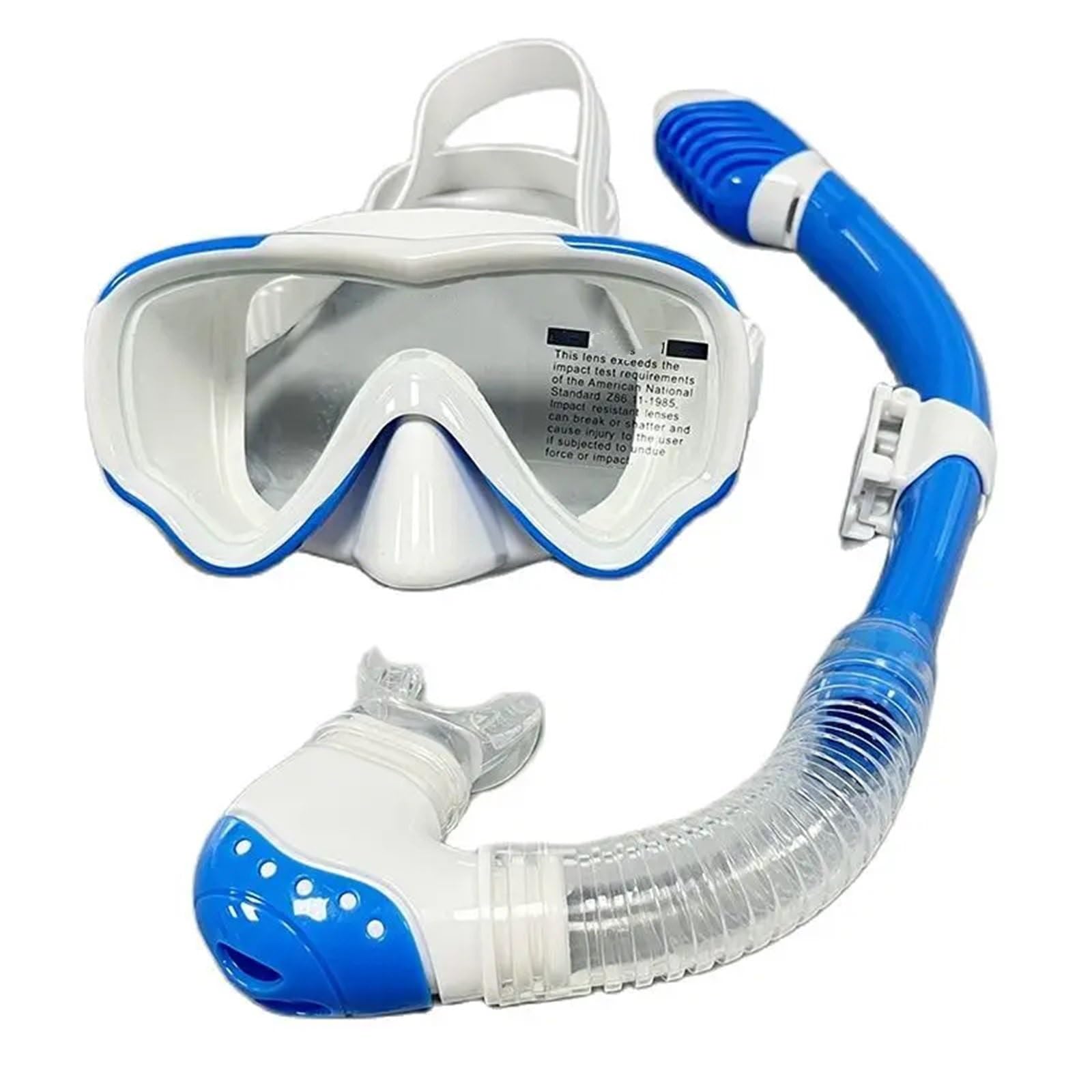 Buceo Máscara de Snorkel Máscara de Buceo y Snorkel Gafas de Buceo Gafas de natación Conjunto de Tubo de Buceo Snorkel Niño Unisex