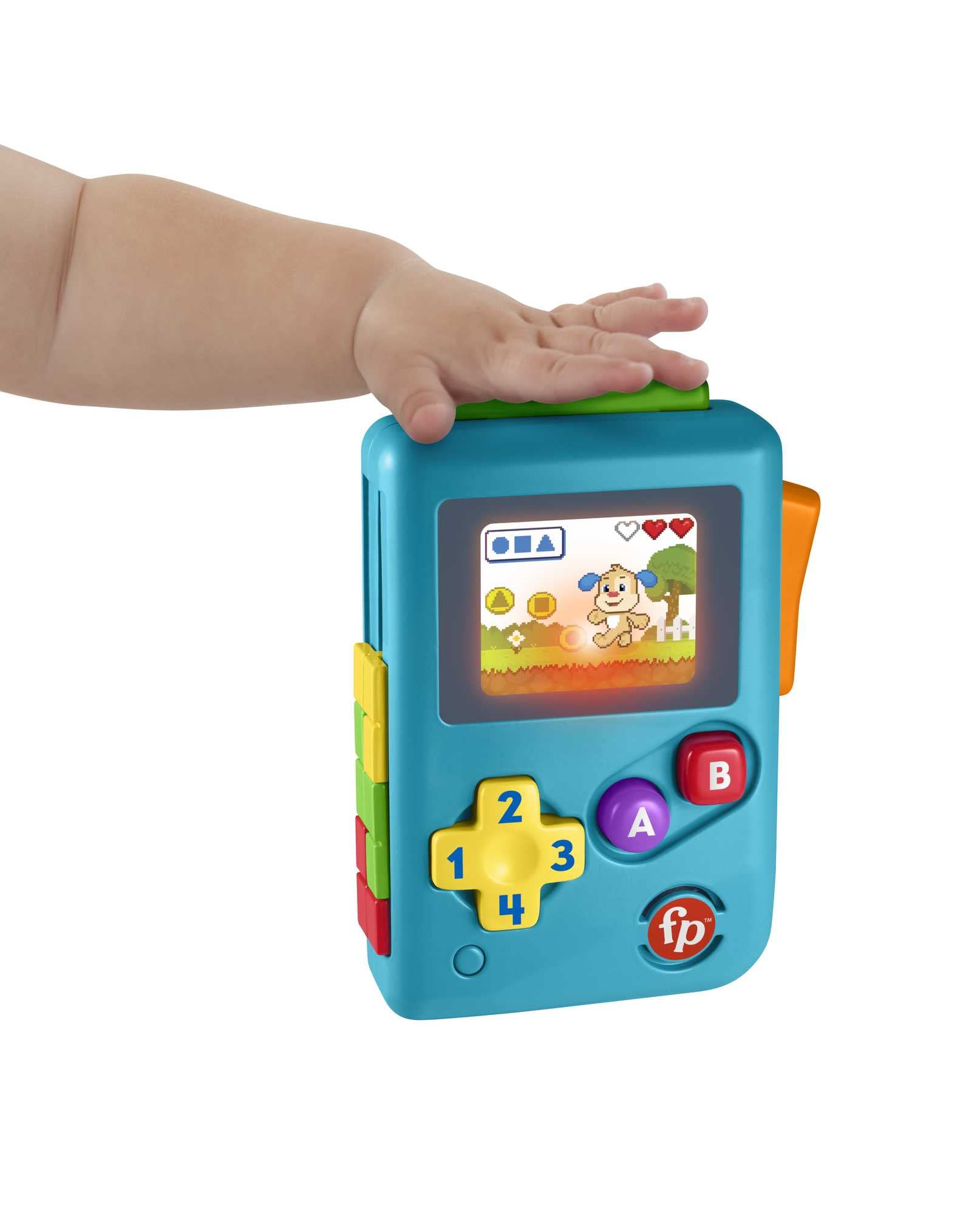 Fisher-Price Lil' Gamer, wersja: angielski, brytyjski; włoski; portugalski; hiszpański, kastylijski, HHX12